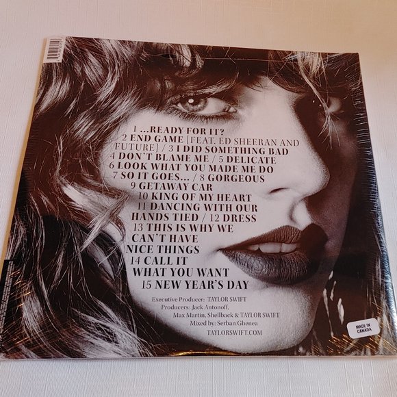 Taylor Swift ‎Reputation 2xLP Vinyl Picture Disc - Picture 3 of 3